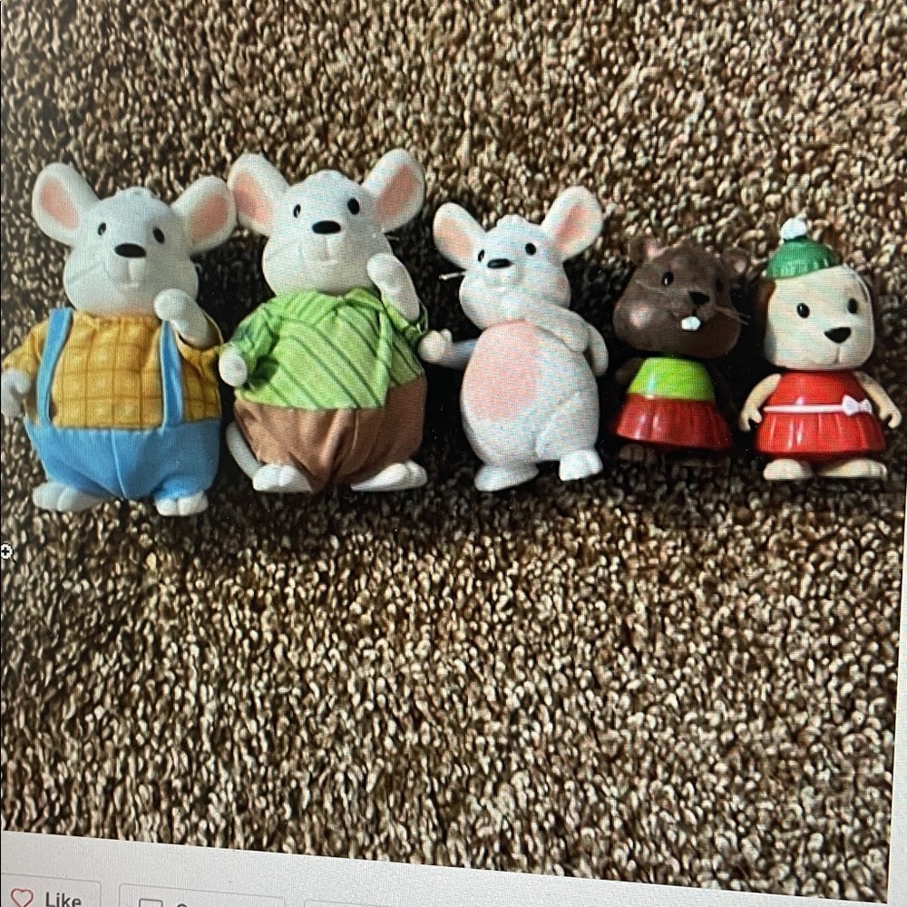 Bundle of 5 Li'l Woodzeez animals